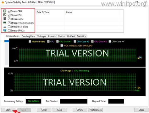 stress testing cpu speed